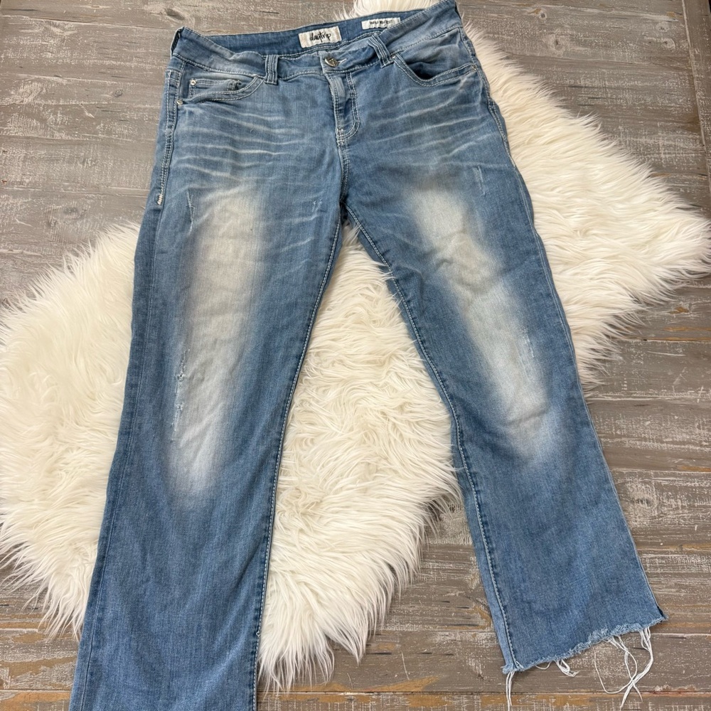 Daytrip Buckle Virgo Bootcut Cropped Jeans